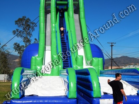 Giant water slides for festivals and events
